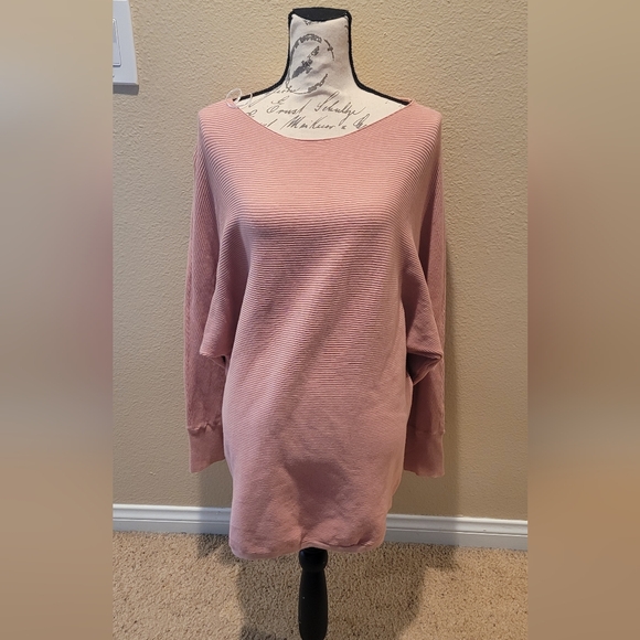 Zara Dresses & Skirts - Pink  Long Sleeve Sweater Dress